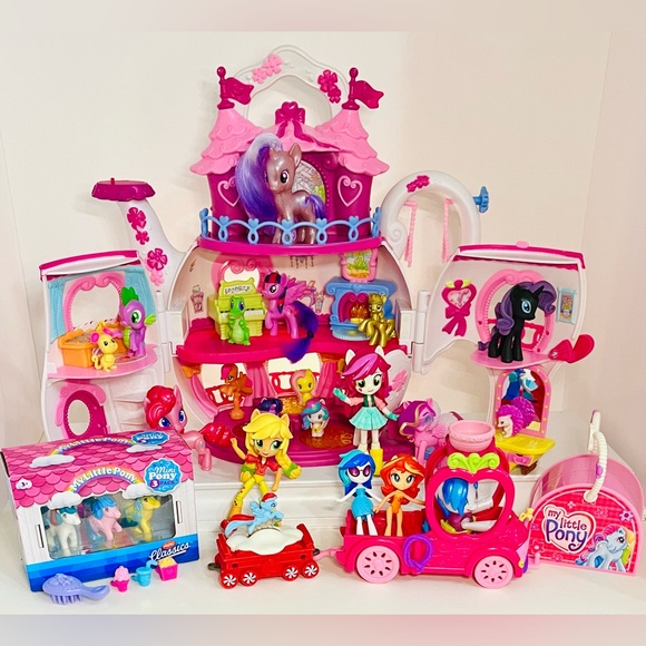 My Little Pony Other - My Little Pony Teapot Palace +35 Ponies & Accessories
